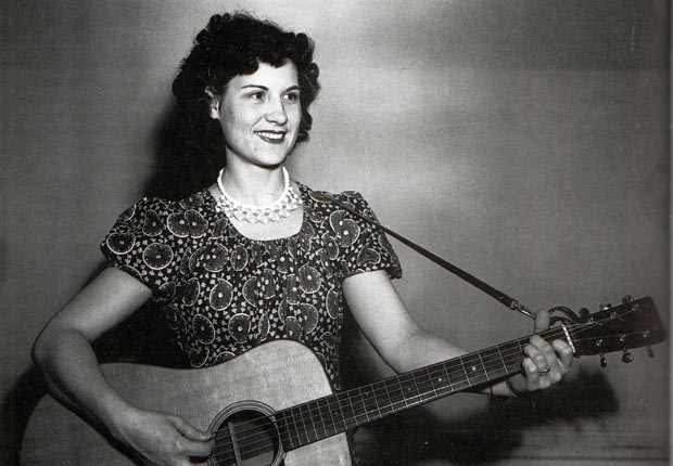 Kitty Wells country singer guitarist portrait