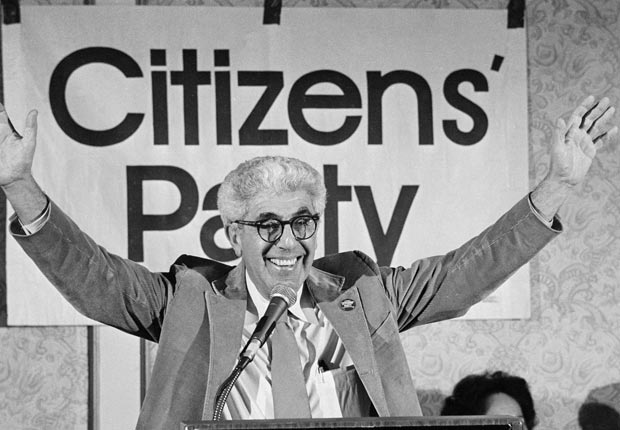 Dr. Barry Commoner, Citizens' Party Presidential nominee, 1980