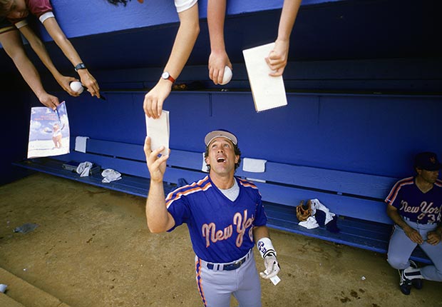 Gary Carter baseball mets autograph