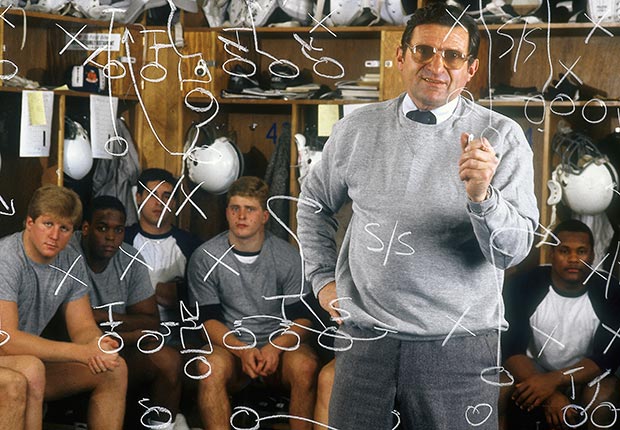 Joe Paterno Penn State coach team