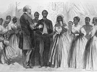 Freedman's Bureau Civil War african american records marriages marriage wedding married Vicksburg chaplain alene national archives