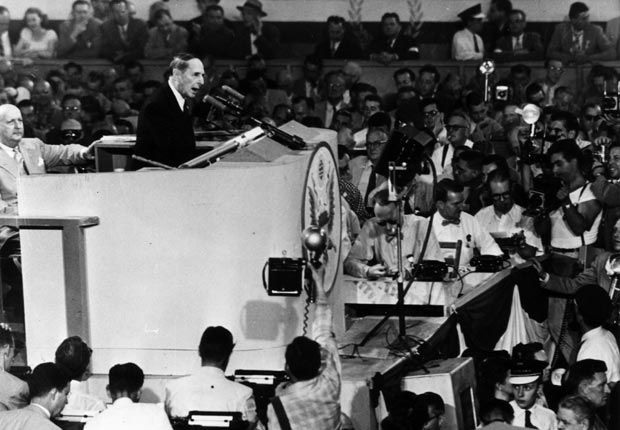 General Douglas MacArthur, historic moments at the Republican Convention