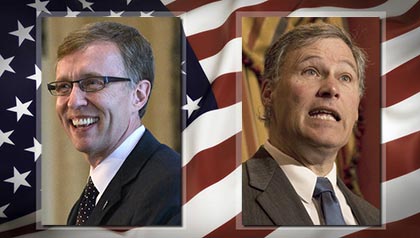 State News WA: Governor's race, Jay Inslee and Rob McKenna
