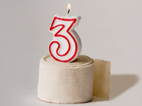 Candle and bandage, Third anniversary of Affordable Care Act
