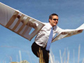 man trying to fly - Jaquelyn Mitchard's ridiculous new year's resolutions for 2012