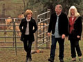 Jane Pauley with Alpaca ranchers Jane Pauley with Alpaca ranchers