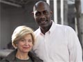 Jane Pauley interviews Orlando Ward about his transformation from basketball player to helping the poor in Los Angeles