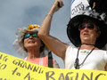 raging grannies picketing