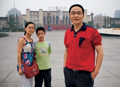 Snapshot of modern Chinese family