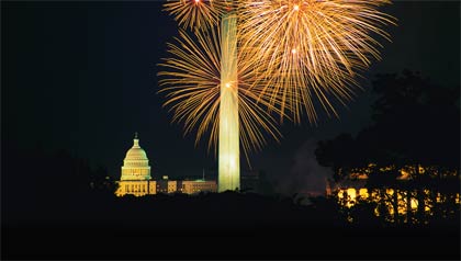 El 4 de Julio en Washington, D.C.