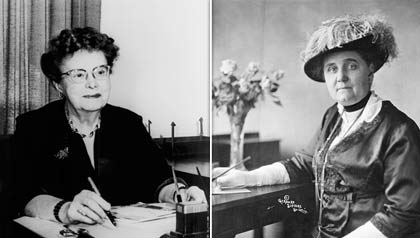 Ethel Percy Andrus and Jane Addams