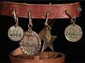 Dog Collar and Lead, decorated with Dickin Medal; PDSA Allied Forces Mascot Medal; Star Dog of Whitehaven Medal; Red Cross Fundraising Medal Maker unknown United Kingdom, c. 1940-1945