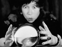 You can be a fortune teller and gaze into your crystal ball to forecast the future for 2012. You can be a fortune teller and gaze into your crystal ball to forecast the future for 2012.