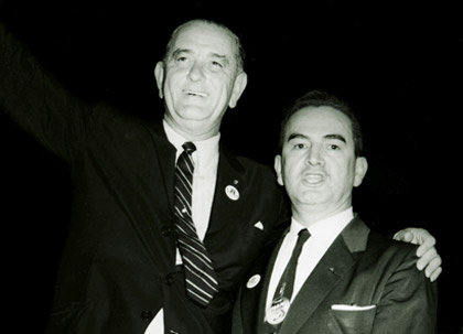Lyndon Johnson and Dr. Héctor García early 1960s Lyndon Johnson and Dr. Héctor García early 1960s