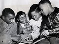 first four black Virginia public school children to integrate an elementary school in 1959