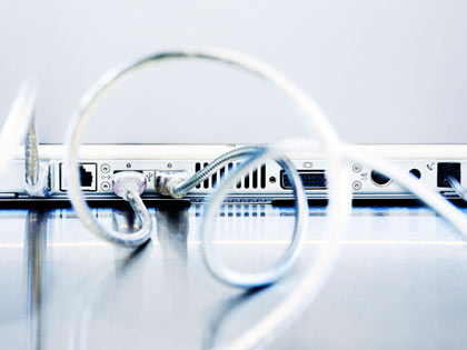 ports in the back of a laptop