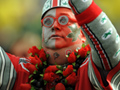 NCAA FOOTBALL: JAN 01 Rose Bowl presented by Citi - Ohio State v Oregon 01 January 2010: Ohio State fan 