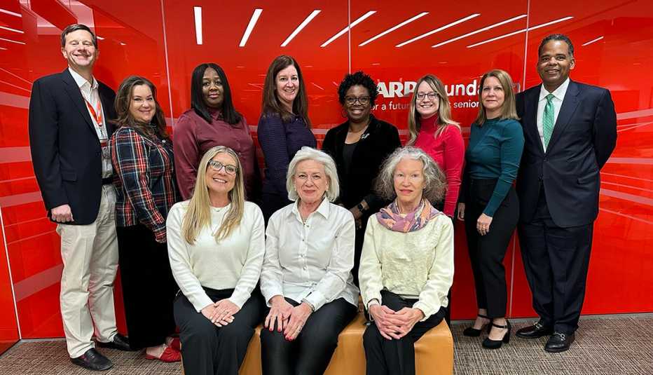 Team photo of AARP Foundation Major Gifts Team