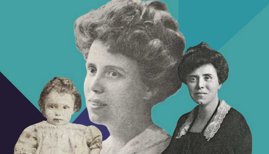 Photos of Ethel Percy Andrus in her early years