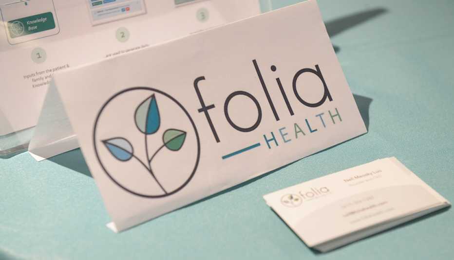 Folia Health sign