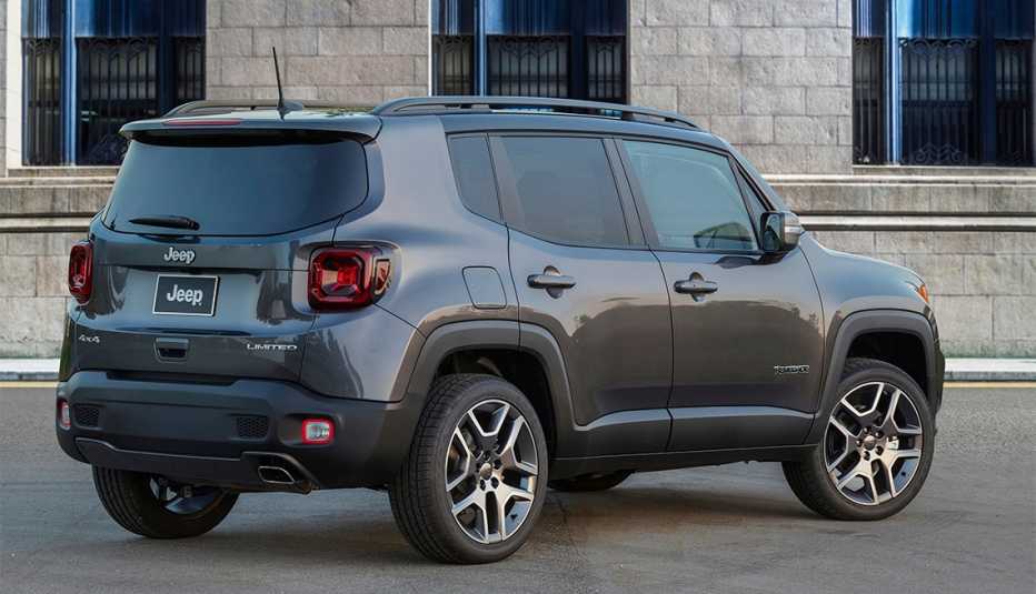2020 gray Jeep Renegade Limited