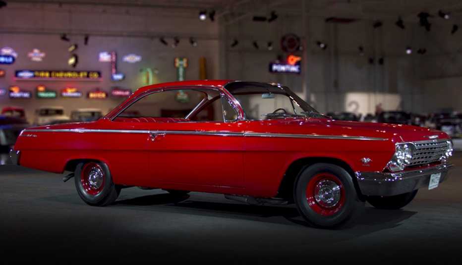 1962 red Chevrolet Bel Air