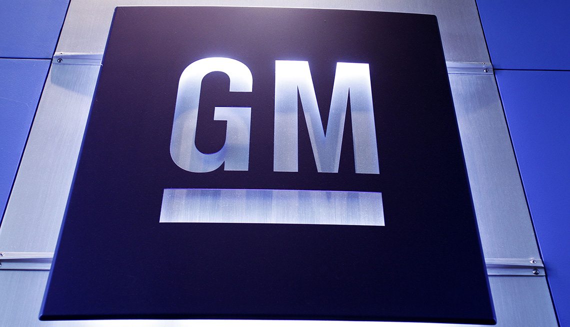 A logo for General Motors