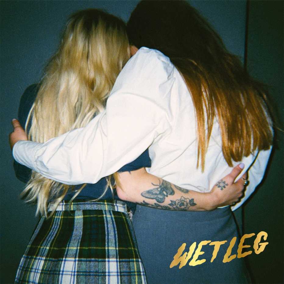 The album cover for the self title album by Wet Leg