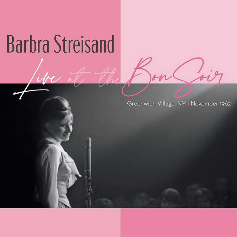 The album cover for Barbra Streisand Live at the Bon Soir
