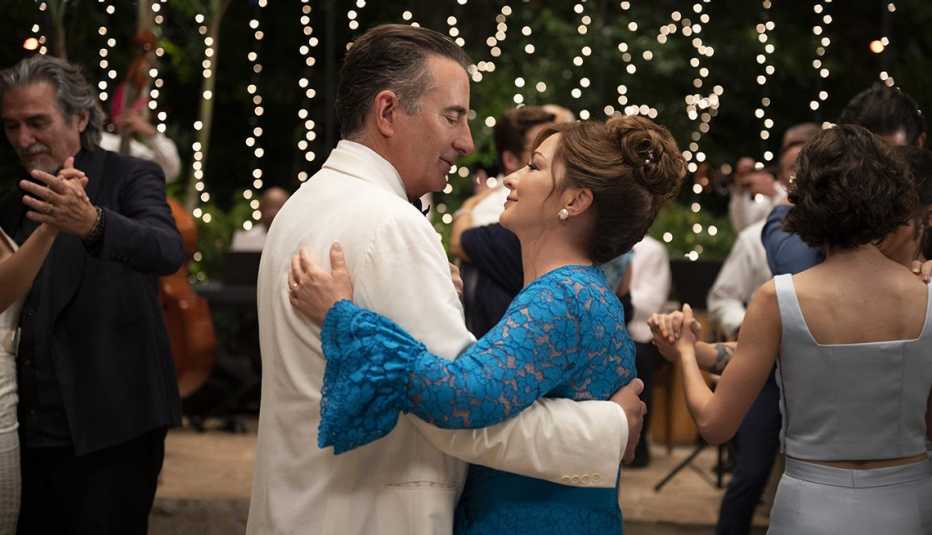 Andy Garcia and Gloria Estefan in the movie “Father of the Bride”