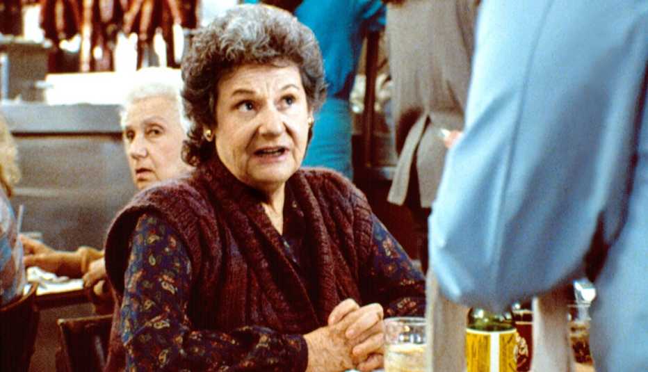 estelle reiner in the famous "i'll have what she's having" diner scene in movie when harry met sally