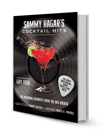 “Sammy Hagar’s Cocktail Hits” book cover