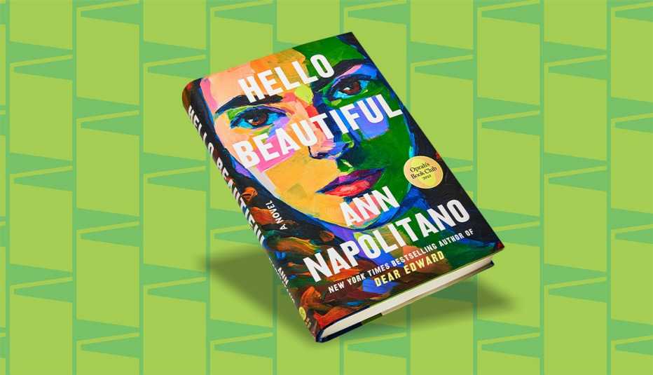 book cover with words hello beautiful, ann napolitano