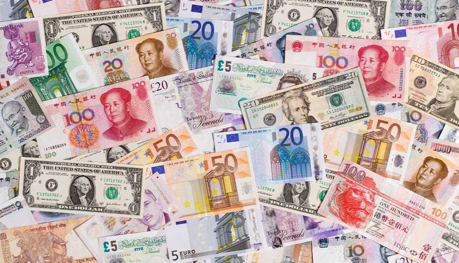 currency from all different countries