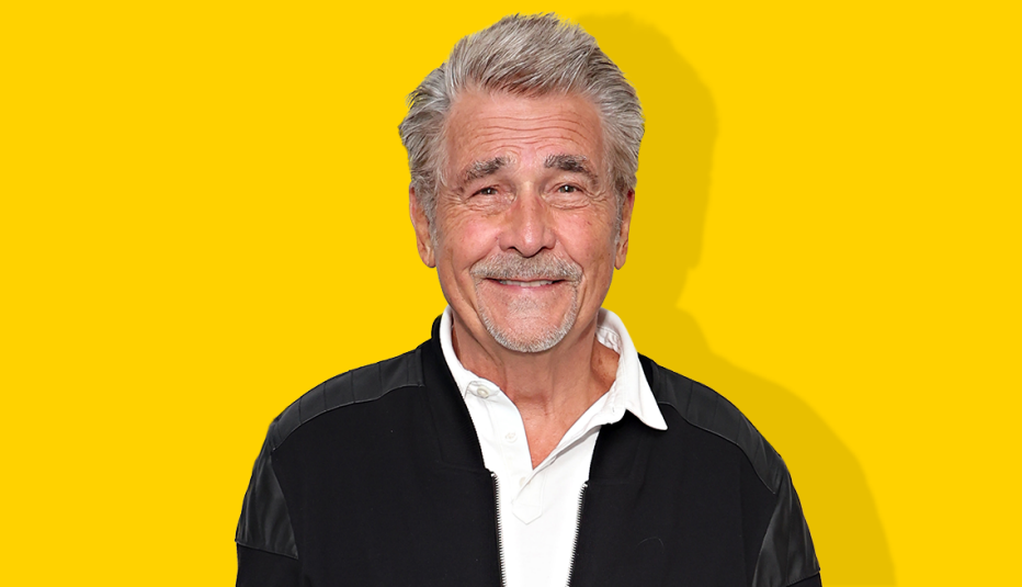 james brolin against bright yellow background