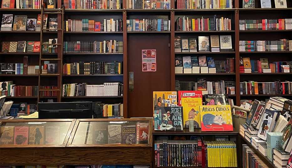 The Mysterious Bookshop in New York City