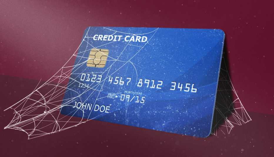 Credit card with numbers 0 1 2 3 4 5 6 7 8 9 1 2 3 4 5 6, date 9-15, name John Doe on it