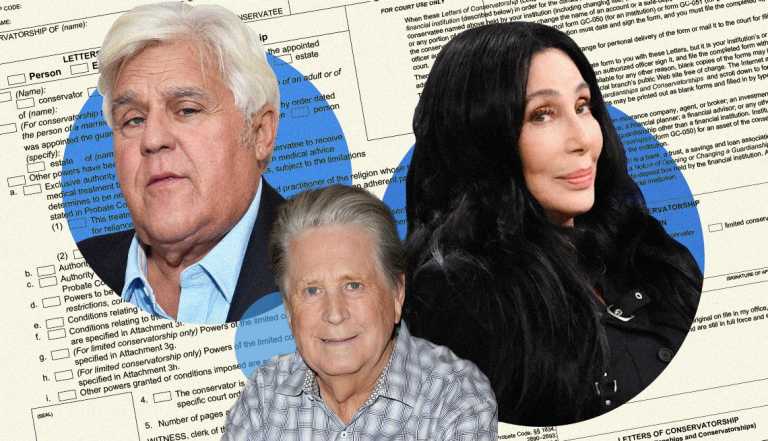 Jay Leno and Cher have applied to be a conservator for a family member. Beach Boys legend Brian Wilson's family applied for a conservatorship.