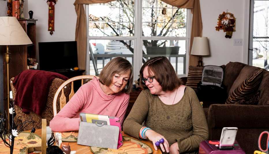 Alice Brouhard And Kara Brouhard, Family Caregiving Roles