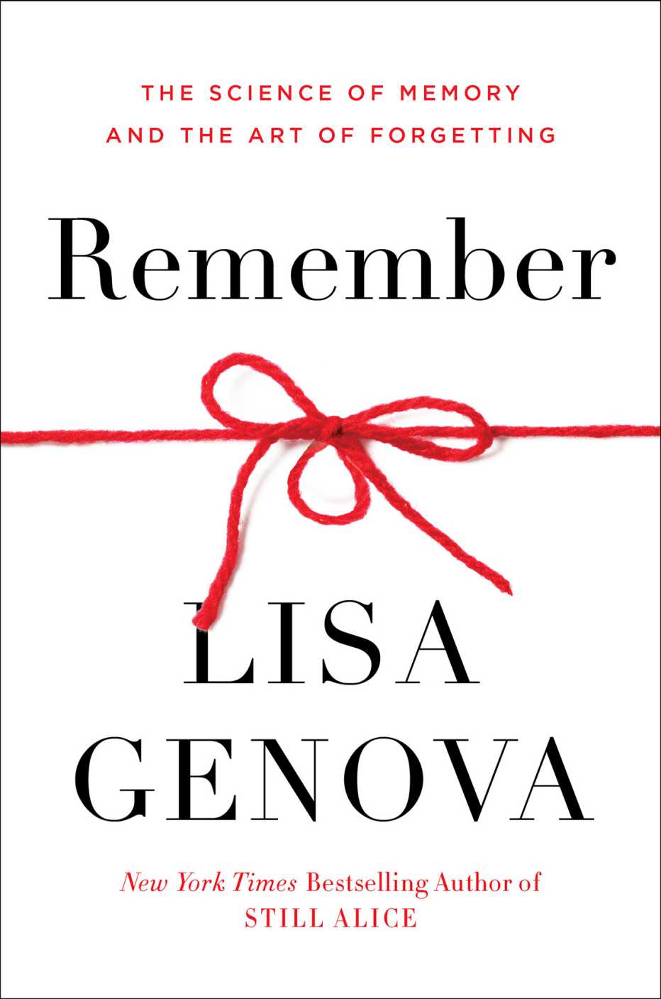 remember book cover by author lisa genova