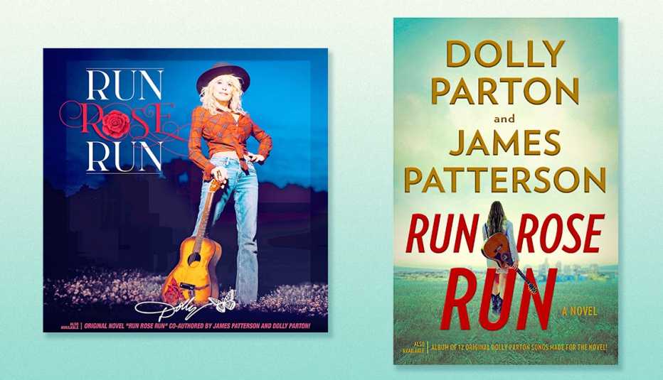 left dolly partons album run rose run right the book run rose run written by dolly parton and james patterson based on the album