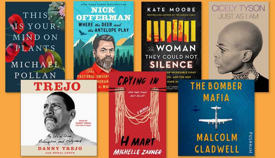 collage of audiobook covers new for fall