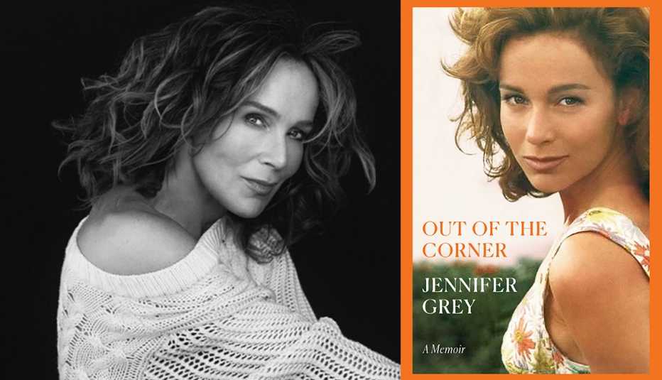 actor jennifer grey and her new memoir titled out of the corner