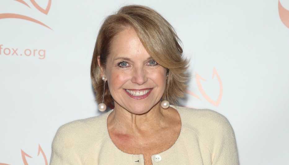  Journalist Katie Couric attends the 2019 A Funny Thing Happened On The Way To Cure Parkinson's at the Hilton New York on November 16, 2019