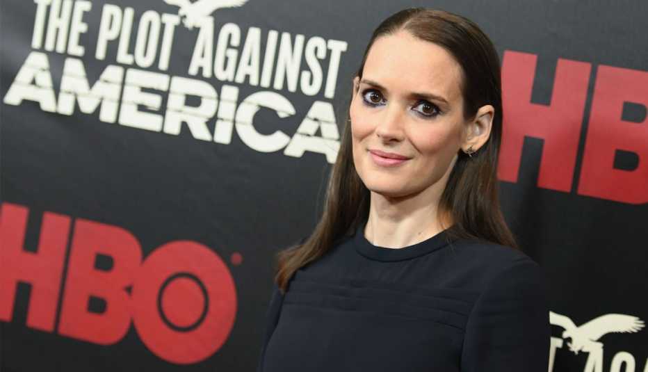 actress winona ryder attending h b o the plot against america premiere