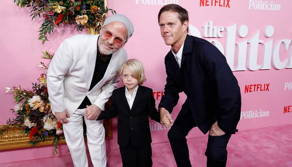 Ryan Murphy with his family