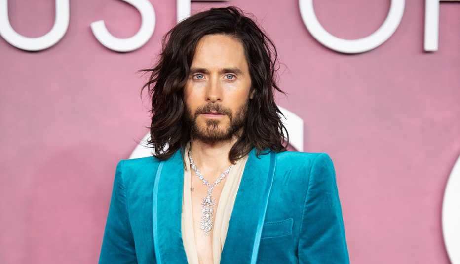 Actor Jared Leto attends the UK Premiere of House of Gucci