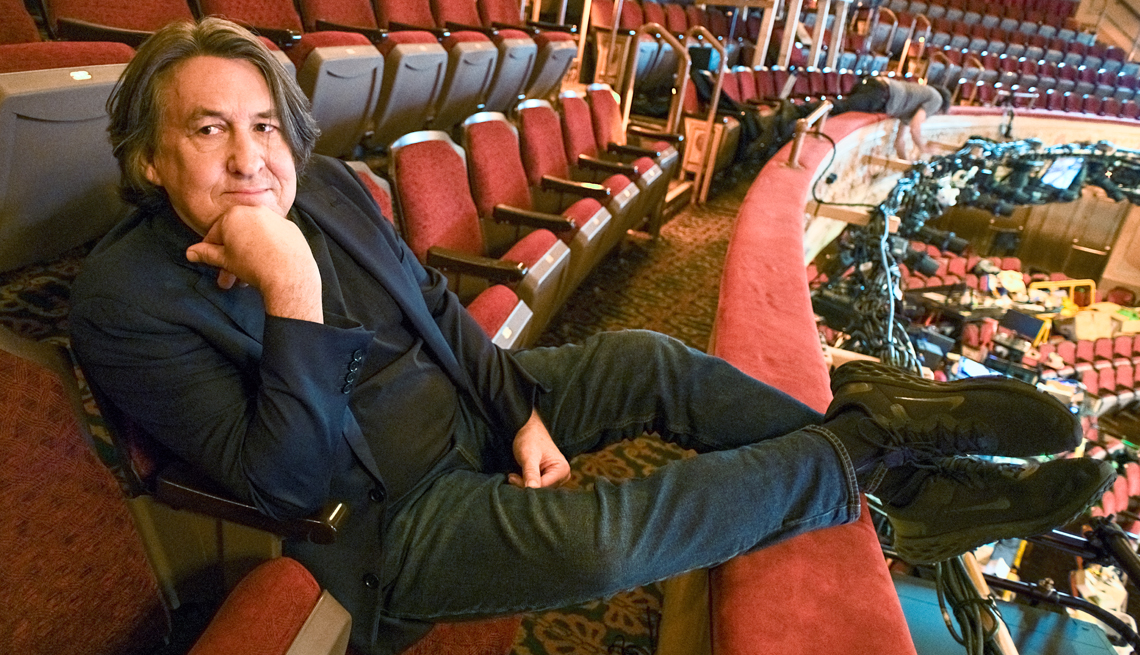 cameron crowe at the bernard b jacobs theatre in new york city