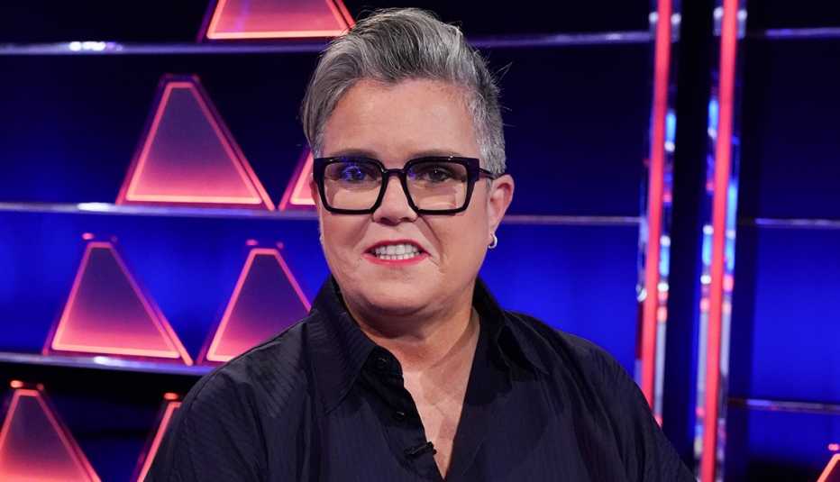 Rosie O'Donnell on the set of The One Hundred Thousand Dollar Pyramid