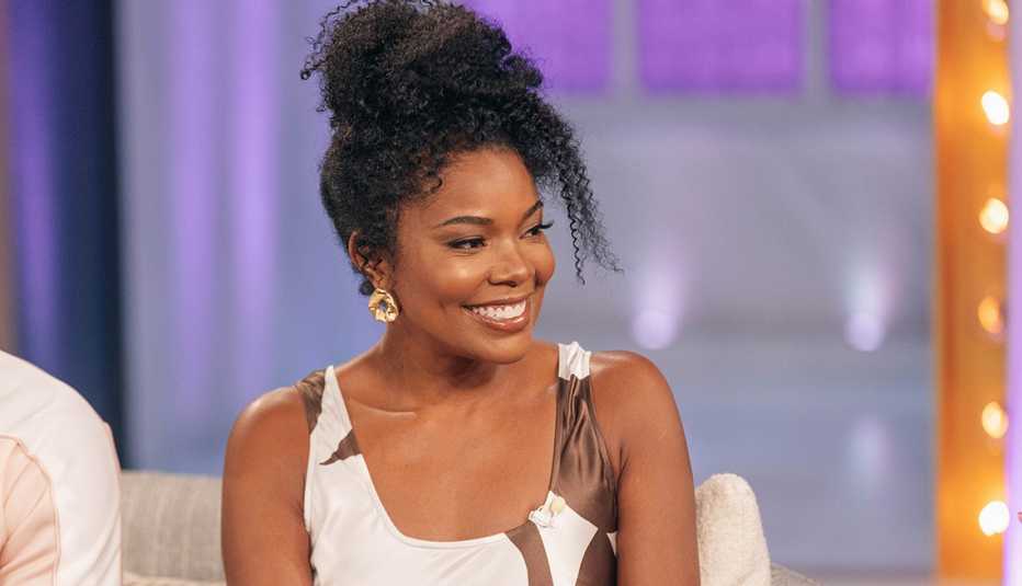 Gabrielle Union appears for an interview on The Kelly Clarkson Show